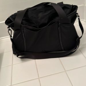 Lululemon carry all yoga bag used for diaper bag